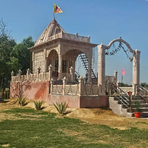 Hindu Sandstone Temple - Color: Beige