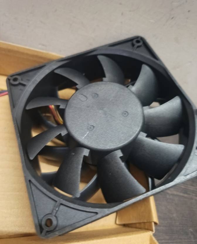 AAVID PSAD4A238BM Axial Fan 48V-0.34A DC Brushless Air Cooling Fan 12038mm 4Pin Fan with Heat Sinks All in one Cooler  (Black)