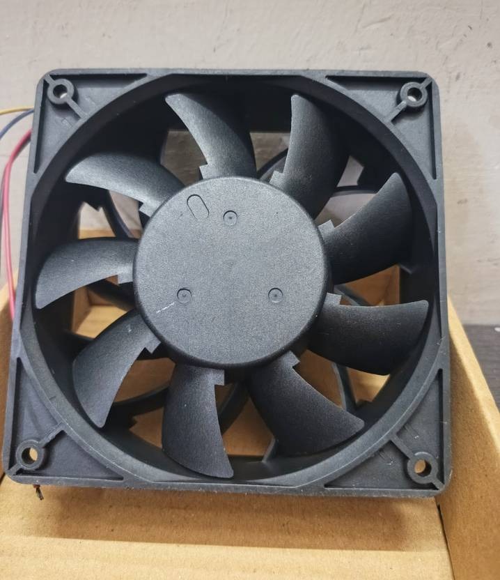 AAVID PSAD4A238BM Axial Fan 48V-0.34A DC Brushless Air Cooling Fan 12038mm 4Pin Fan with Heat Sinks All in one Cooler  (Black)