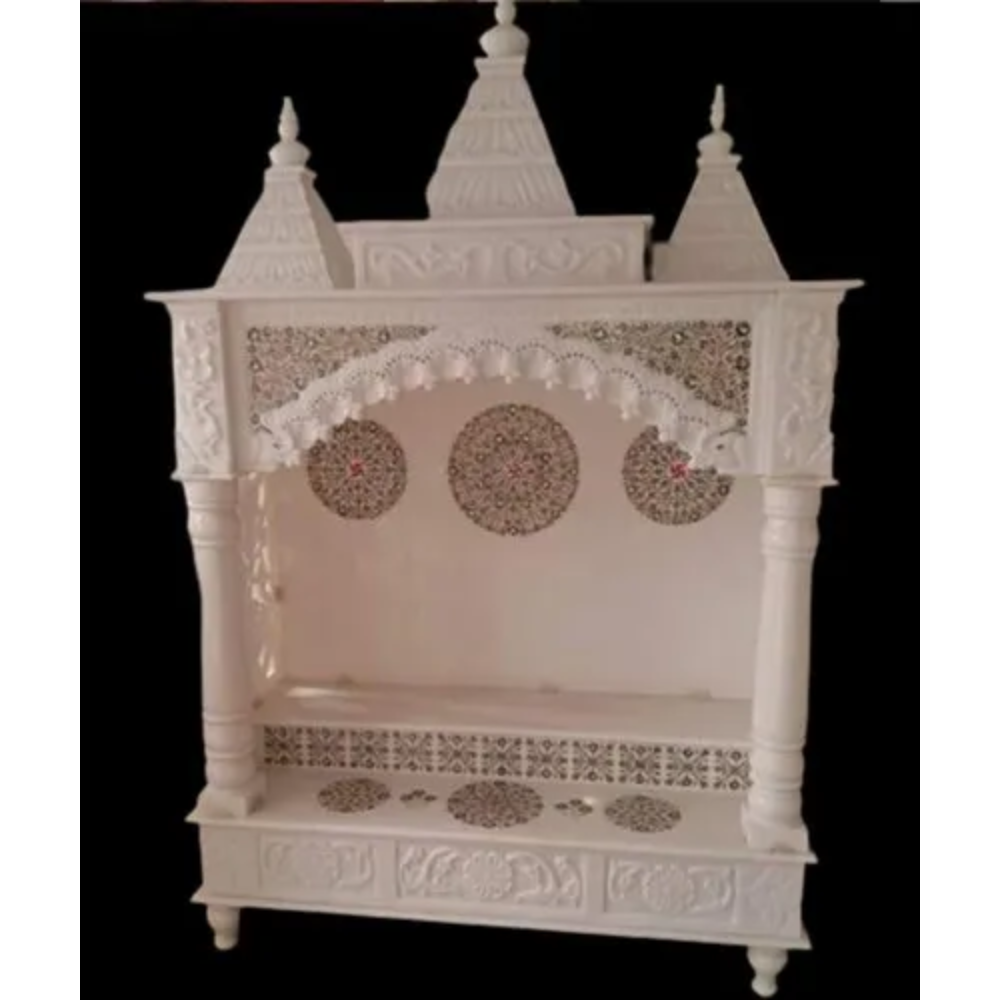 Pure White Marble Temple