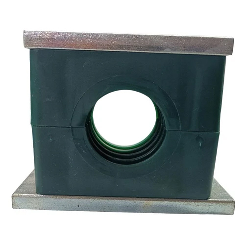 Heavy Duty Hydraulic Pipe Clamp - Color: Black