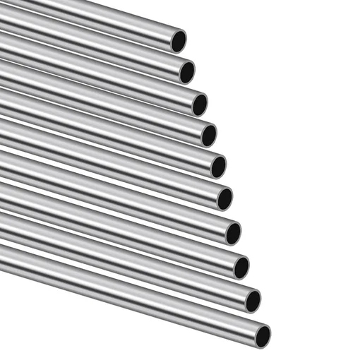 304 Stainless Steel Pipe - Color: Silver