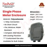 FRP Meter Box Single phase