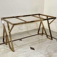 Ss Dining Rose Gold Table Frame