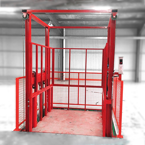 Hydraulic Cargo Lift - Material: Stainless Steel