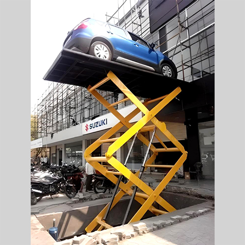 Hydraulic Car Lift - Attributes: Durable