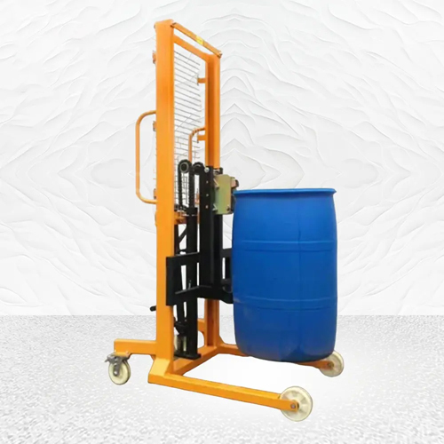 Manual Hydraulic Drum Lifter - Color: Yellow ( Base)