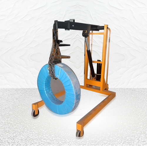 Hydraulic Manual Mobile Floor Crane - Application: Construction