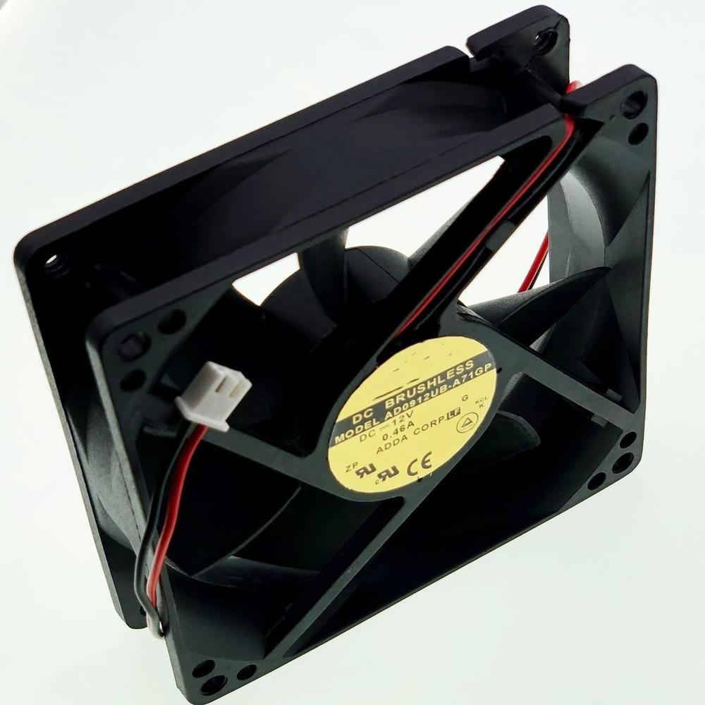 ADDA AD0912UB-A72GL Axial Fan 12V-0.39A DC Brushless Air Cooling Fan 2500 RPM 92 * 92 * 25mm 3Wire