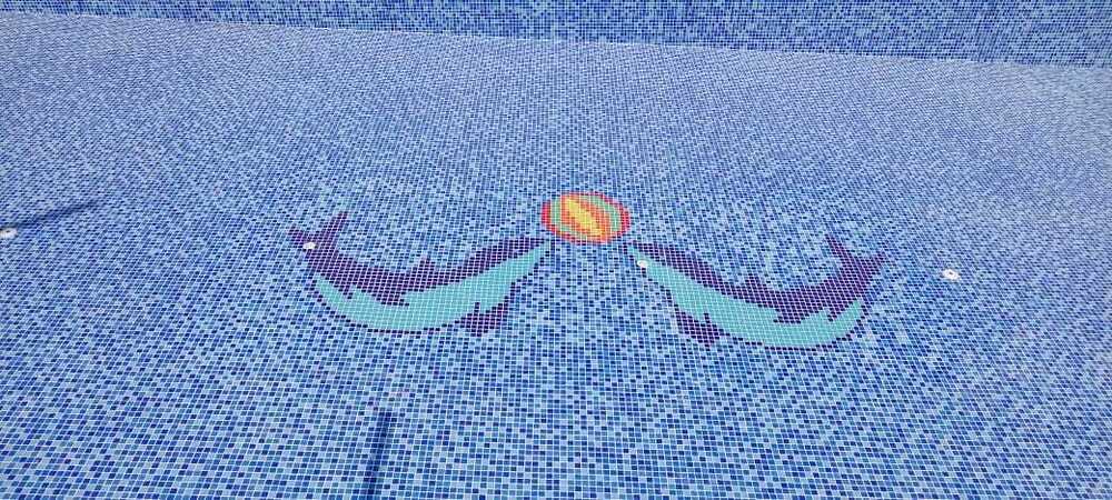 MELODY GLASS MOSAIC TILES SWIMMING POOL TILES