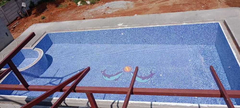 MELODY GLASS MOSAIC TILES SWIMMING POOL TILES