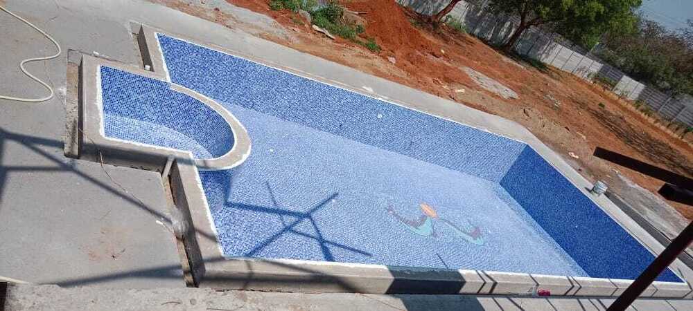 MELODY GLASS MOSAIC TILES SWIMMING POOL TILES