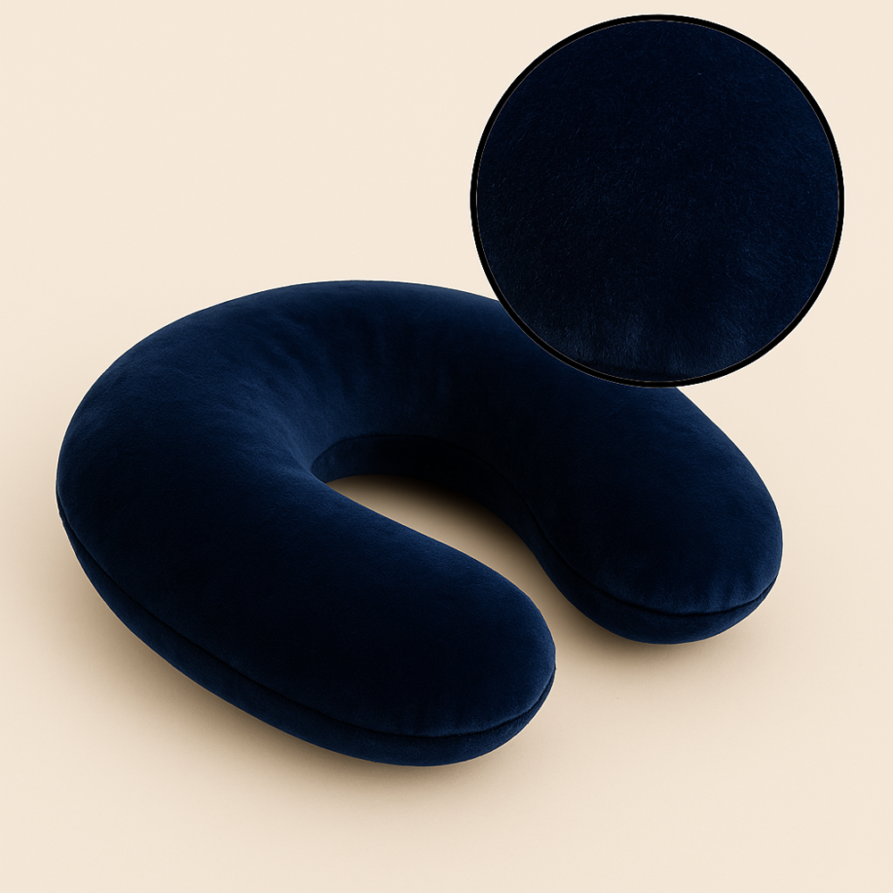 Travel Neck Pillow (Round) - Cushy Heaven - Color: Multicolor