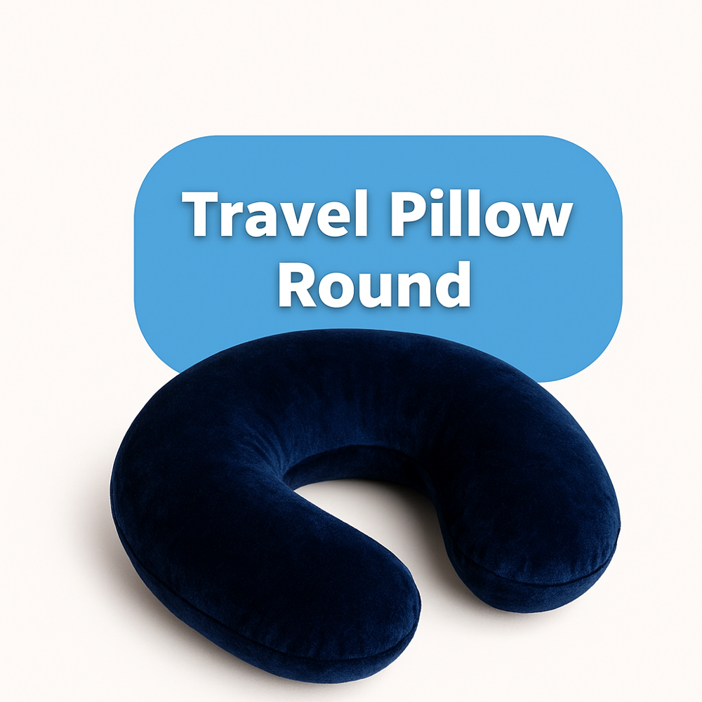 Travel Neck Pillow (Round) - Cushy Heaven