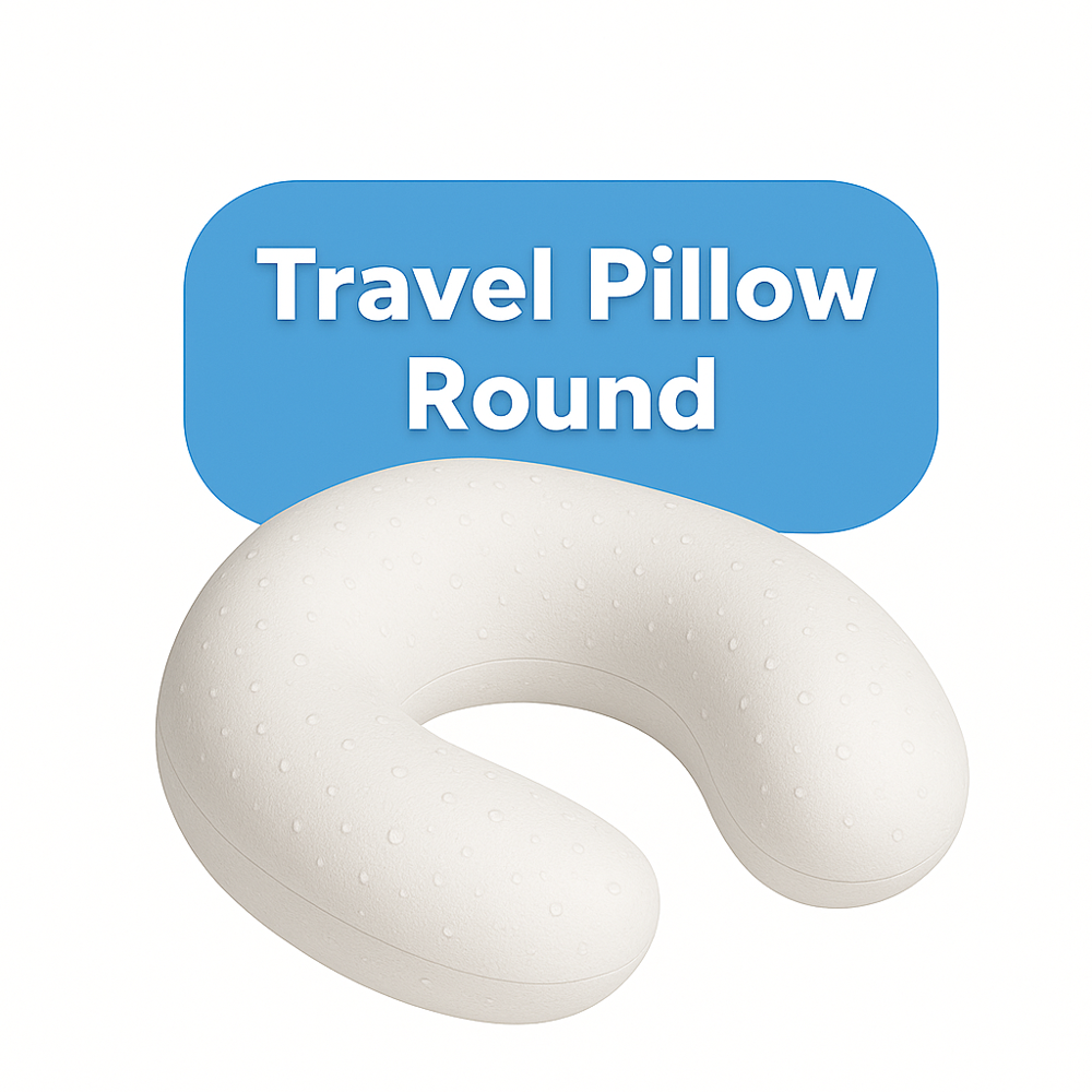 Travel Neck Pillow (Round) - Cushy Heaven
