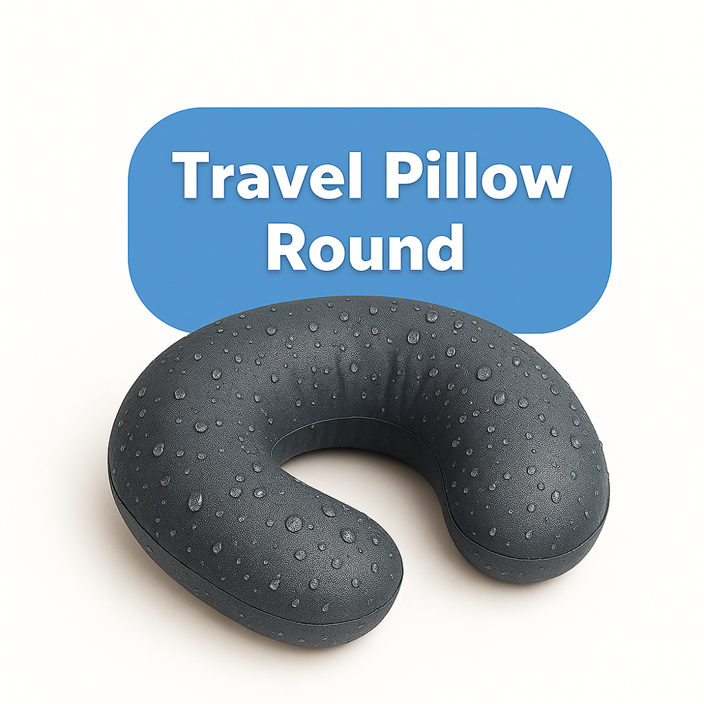 Travel Neck Pillow (Round) - Cushy Heaven
