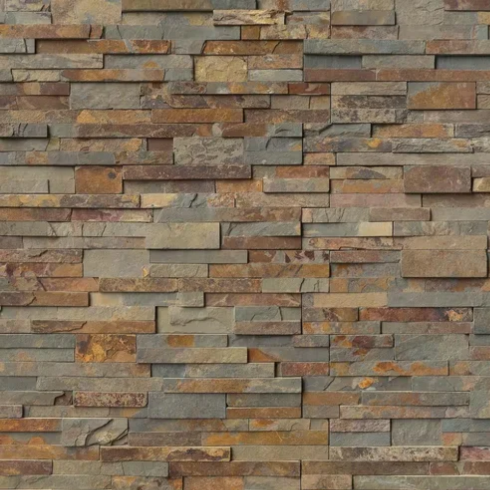 Decorative Mosaic Wall Cladding - Color: Beige And Brown