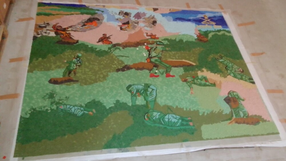 GLASS MOSAIC TILES HANDCUT