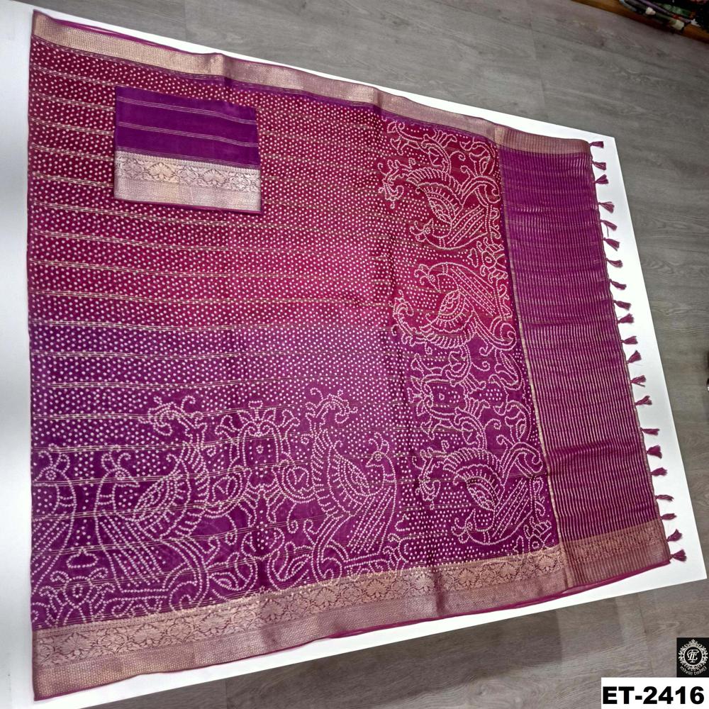 Bandhani Saree
