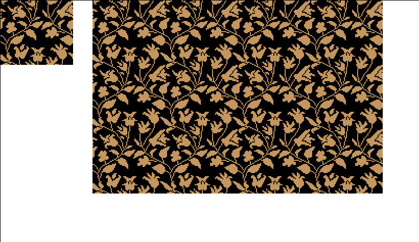 Glass Mosaic Wall Repeat Pattern - Color: Whites