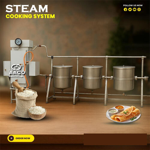 Steam Cooking System - Features: Good Quality