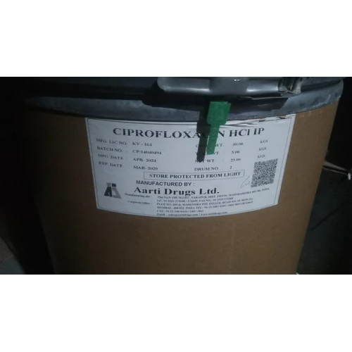 Ciprofloxacin Hcl Api - Application: Pharmaceutical Industry