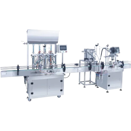 Automatic Four Head Powder Filling Line