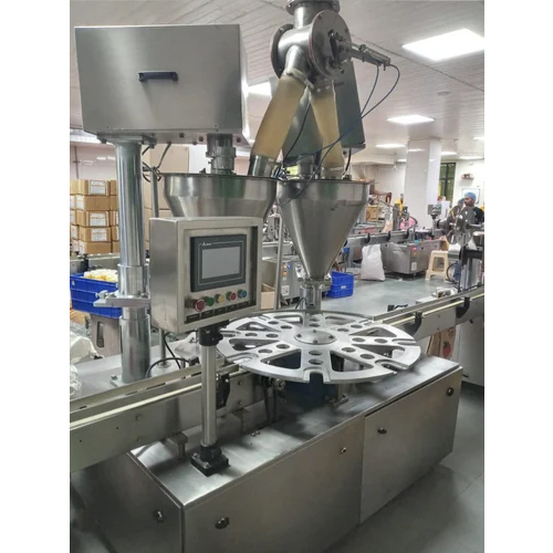 Automatic Two Head Powder Filling Machine