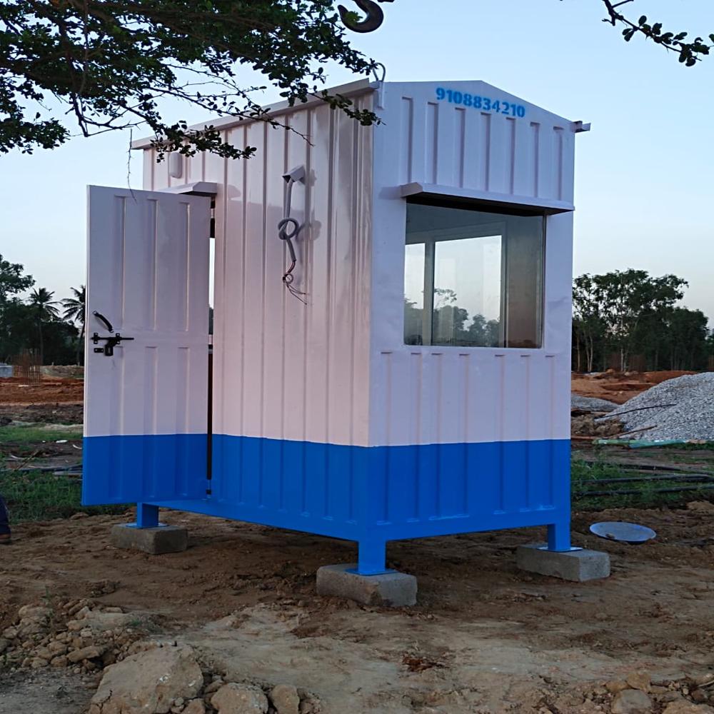 Security Guard Cabin - Color: Gray