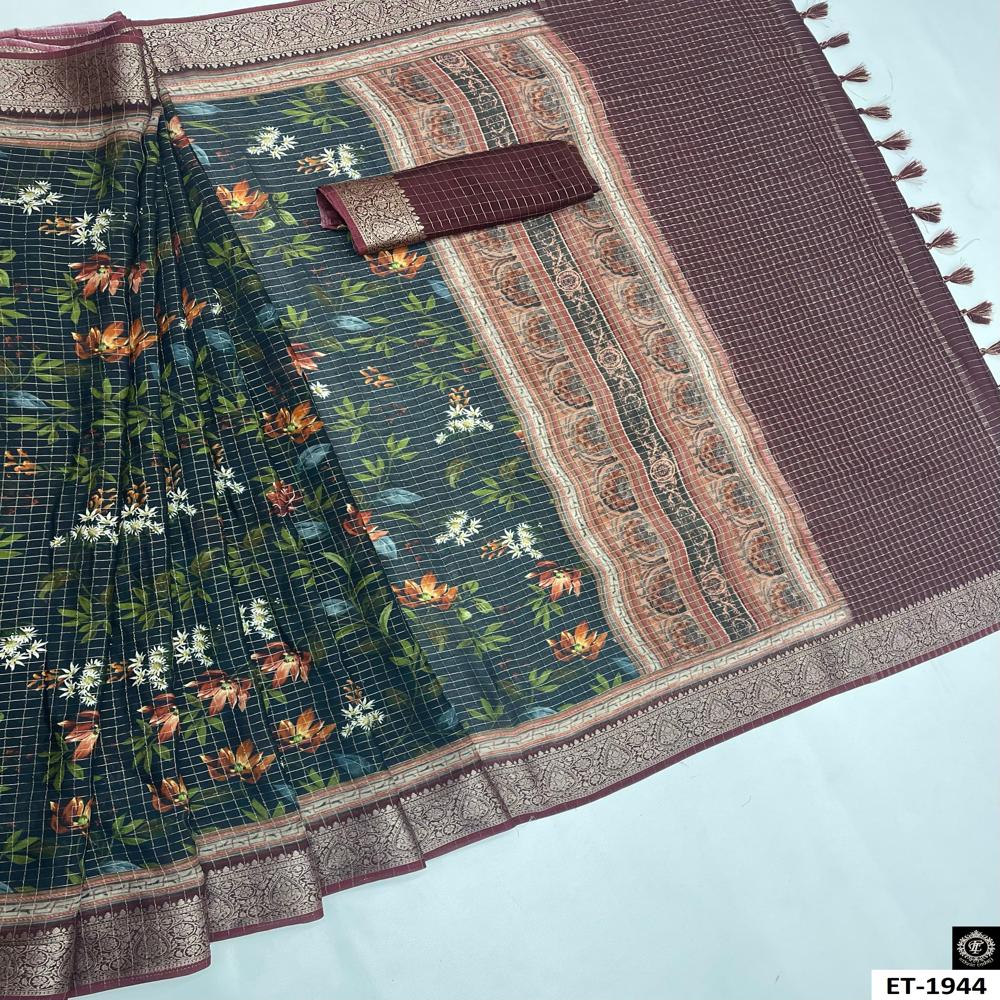 FLORAL SAREE