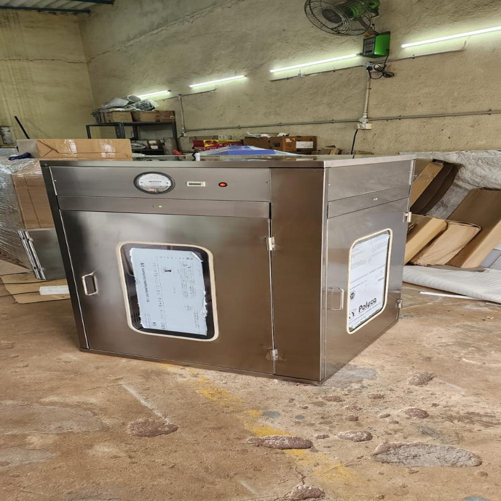 Dynamic Pass Box Ss 304 Id 450x450x450 - Air Volume: 100 Ft3/min (Cfm)