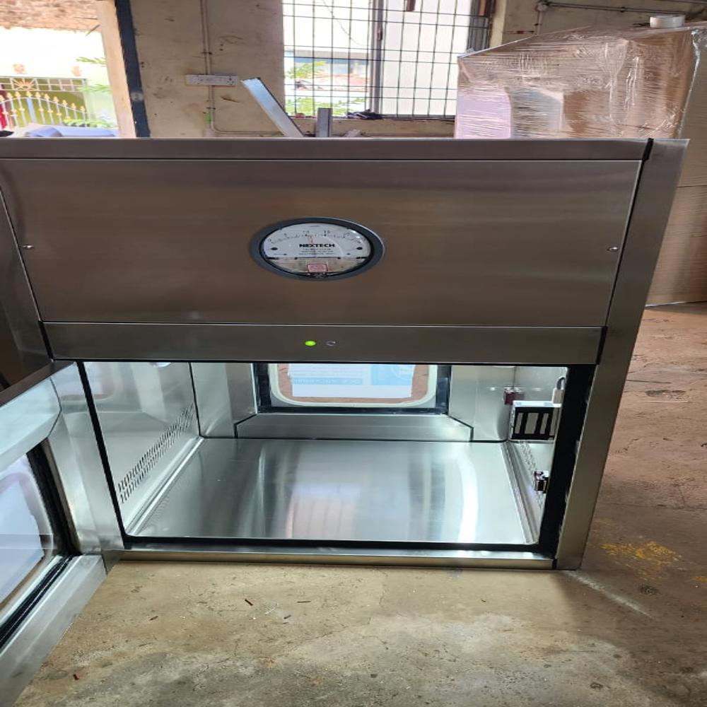 Dynamic Pass Box Ss 304 Id 450x450x450 - Air Volume: 100 Ft3/min (Cfm)