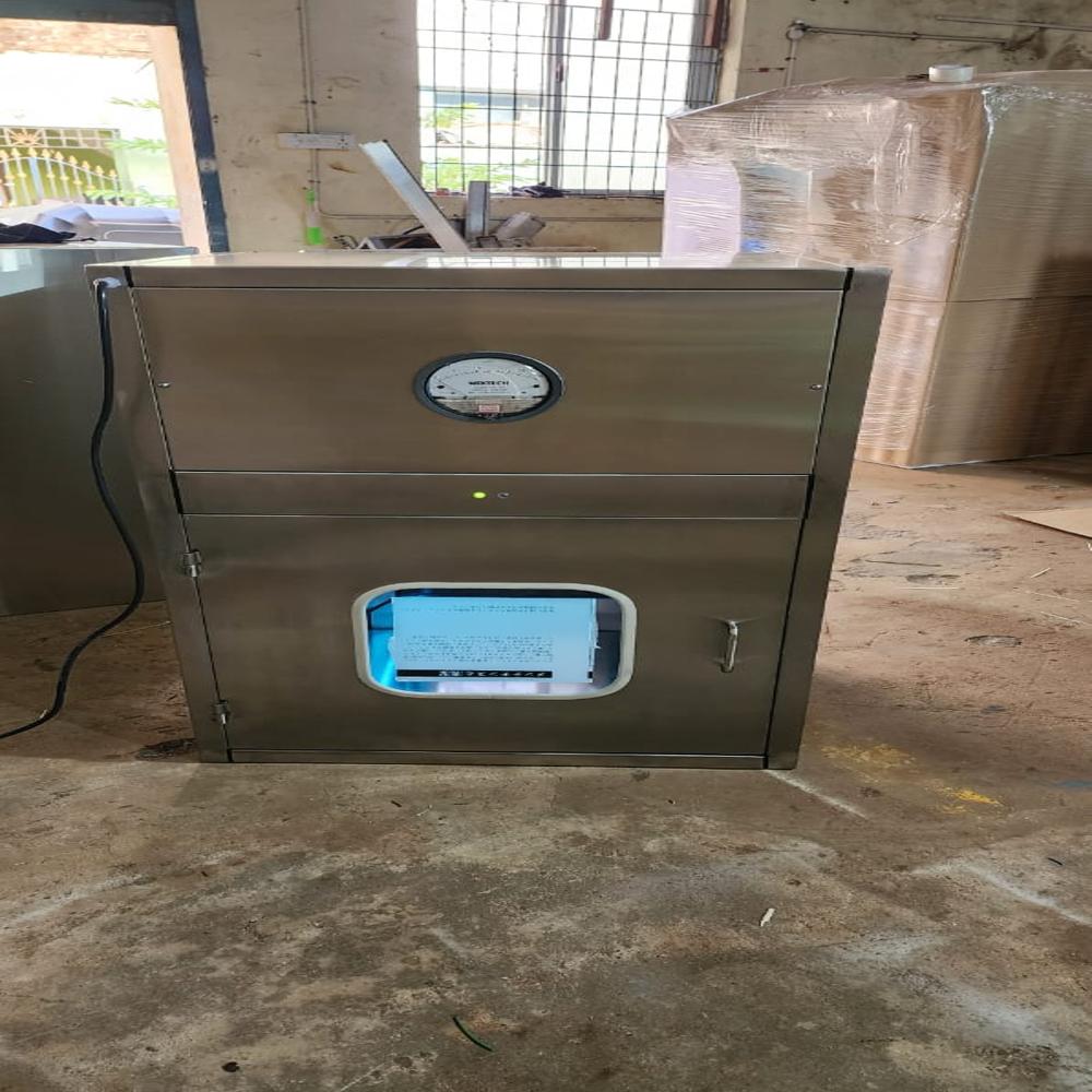 Dynamic Pass Box Ss 304 Id 450x450x450 - Air Volume: 100 Ft3/min (Cfm)