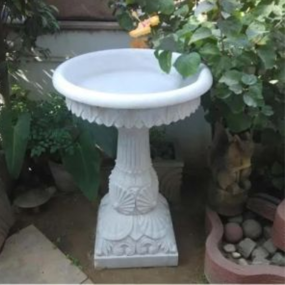 Garden Marble Bird Bath