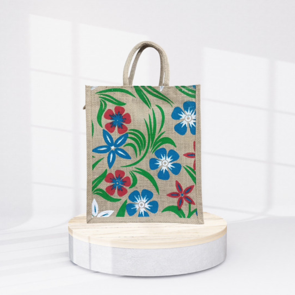 Tiffin bag 12x14x5 Natural Jute Bags