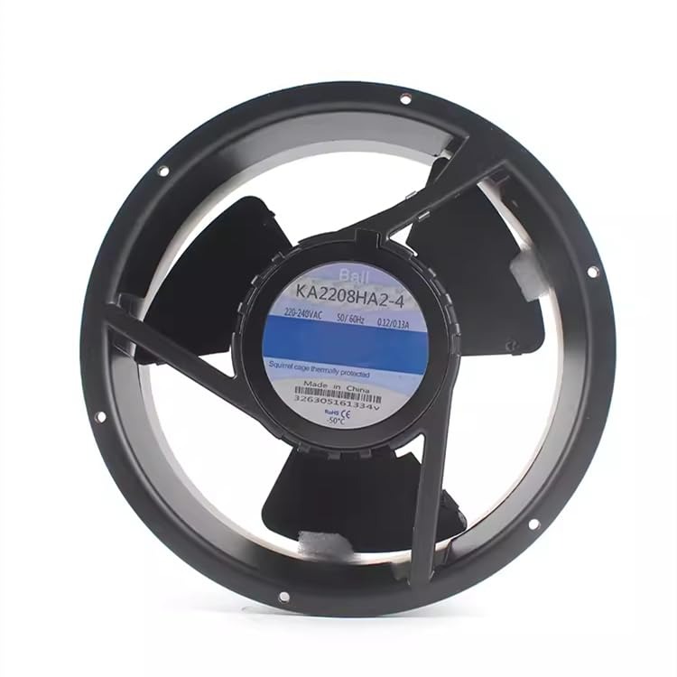 KAKU KA2208HA2-4 50/60Hz 2-pin (220x220x80mm) 220-240V 0.12/0.13A Axial Cooling Fan
