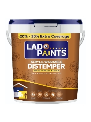 Acrylic Distemper - Color: Any Color