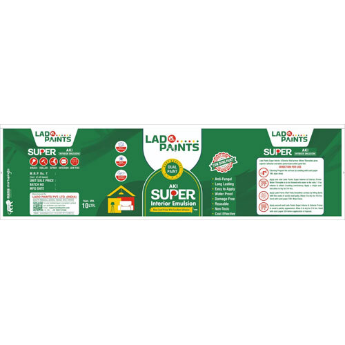 10Ltr AKI Super Interior Emulsion Paints