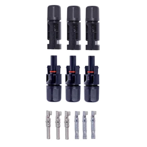 3 Pin Metal Body Solar Connector