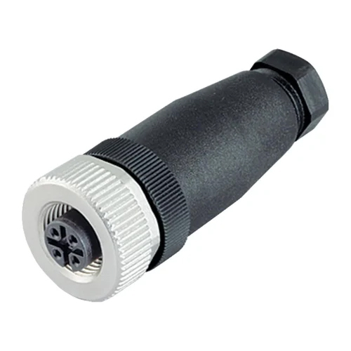 M12 - 8 Pin Female ST Cable Type Pg7 Solar Connector