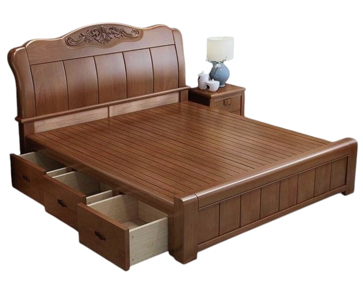5/7 Wooden Bed