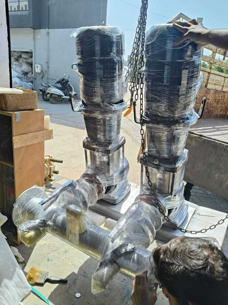 Pressure Booster System - Color: Blue/gray