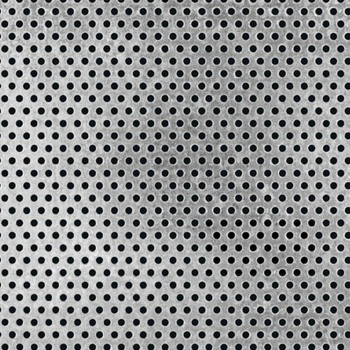 Ss Perforated Sheet - Color: Silver