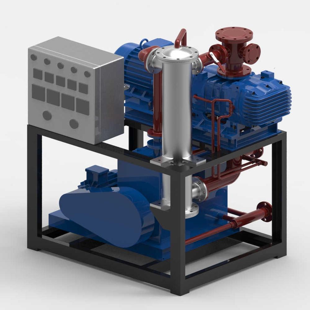 Wcpl Plastic Resin Ss Three Stage Electrical Vacuum System