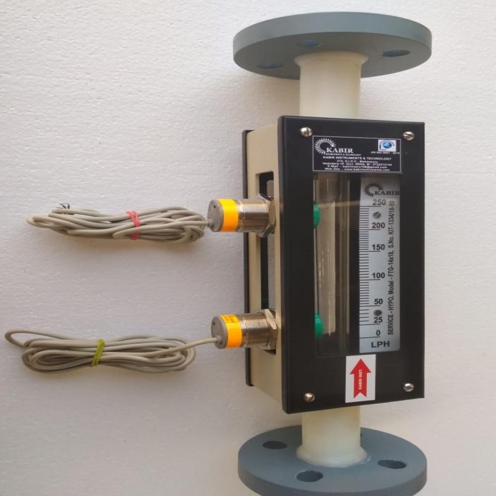 Industrial Glass Tube Rotameter - Stainless Steel, Manual Operation, Silver Color, Maximum Temperature 121â°c | Accurate Flow Measurement For Liquids & Gases
