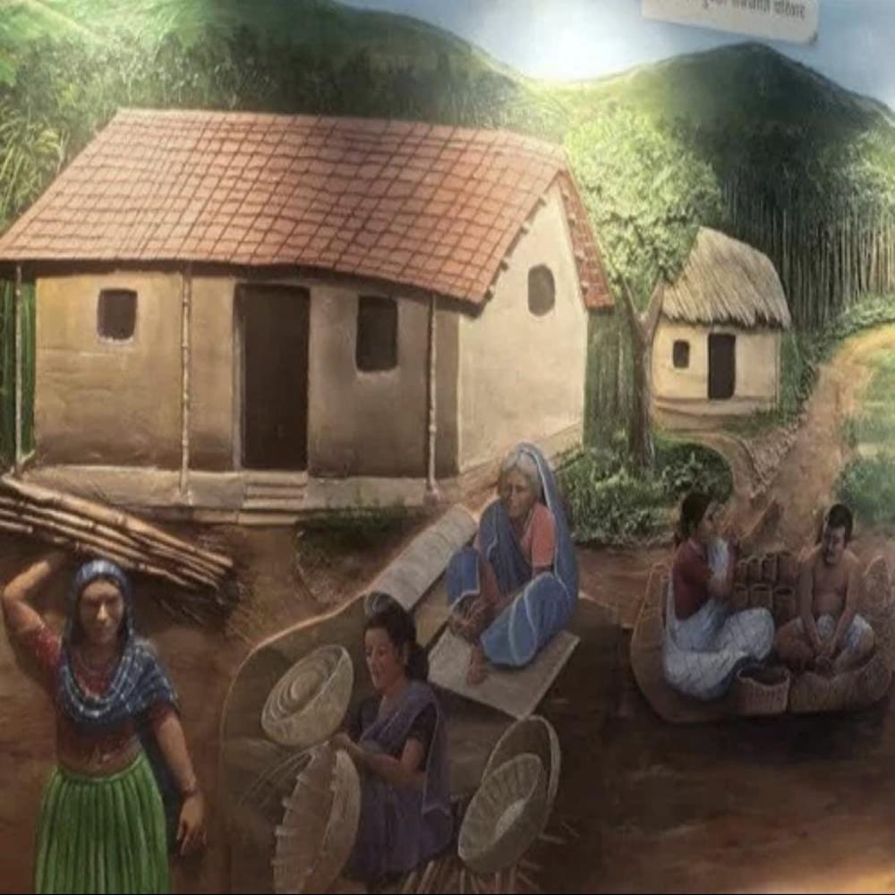 Theme Based Wall Mural - Color: Multi Colour