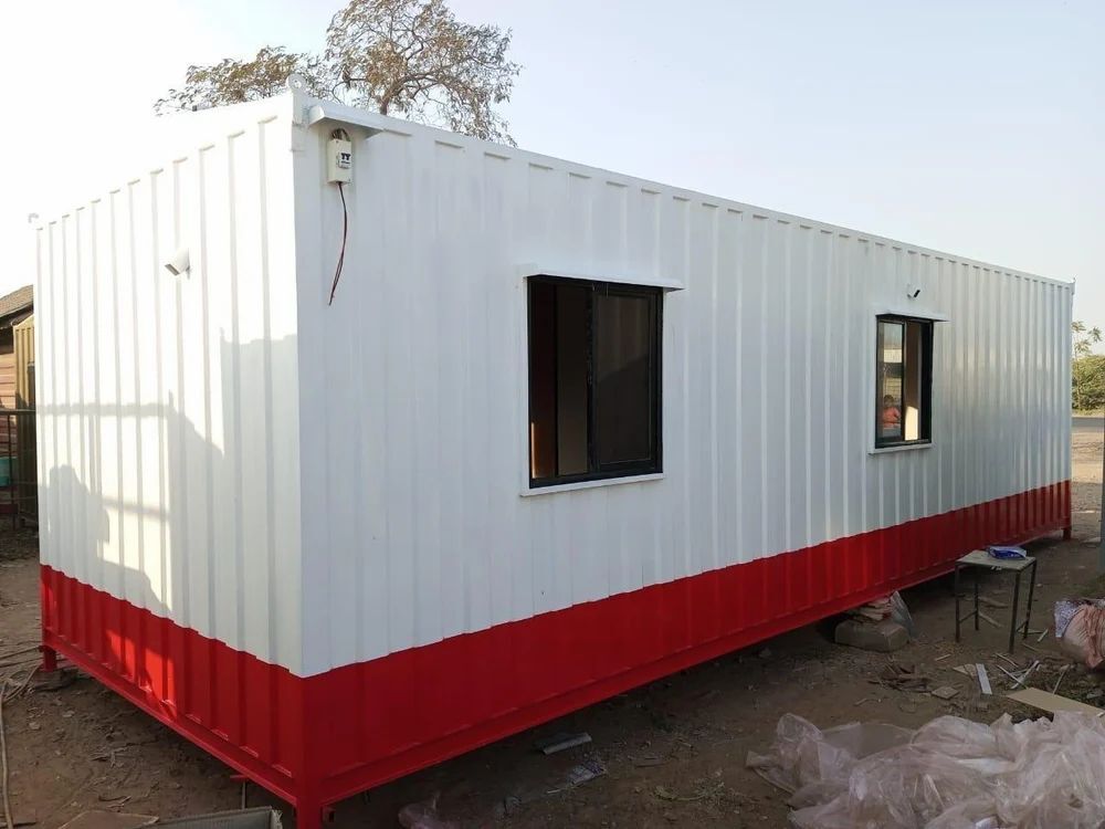 Portable Office Container Cabin - Color: As Per Requirement