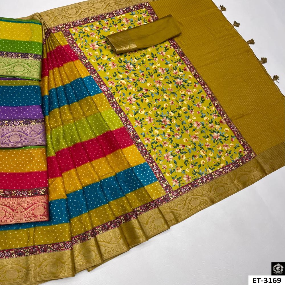 BANGOLI MULTI COLOR SAREE