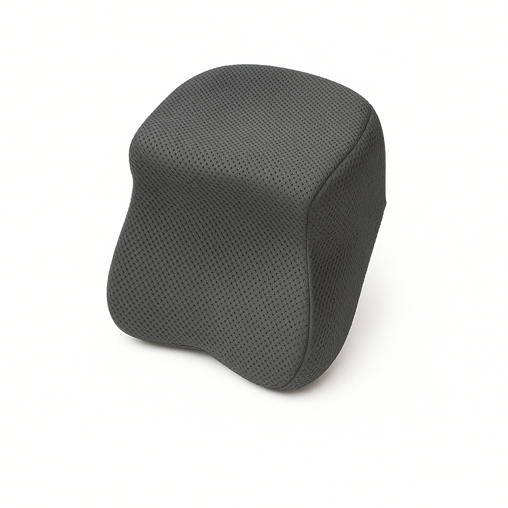 Car Universal Neck Rest Cushion - Color: Black And Grey