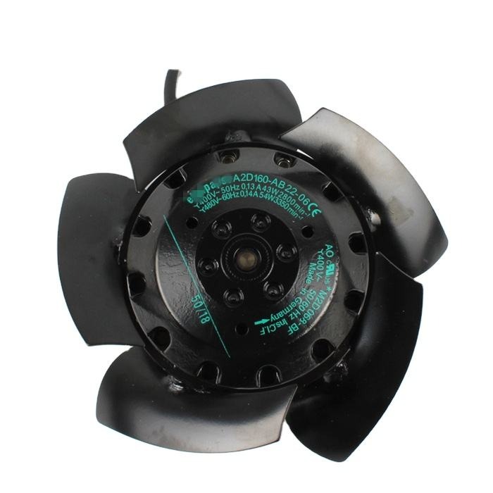 EBM PAPST A2D160-AB22-06 M2D068-BF 160mm 400V AC 43/54W 2800/3350RPM Siemens Servo Spindle Motor Axial Cooling Fans